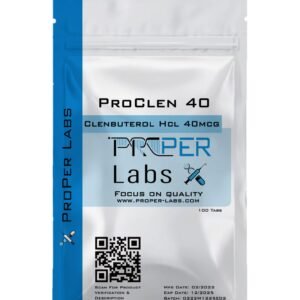 Clenbuterol – Pro Clen 40 – Proper Labs UK